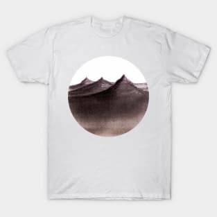 mountains in pencil T-Shirt